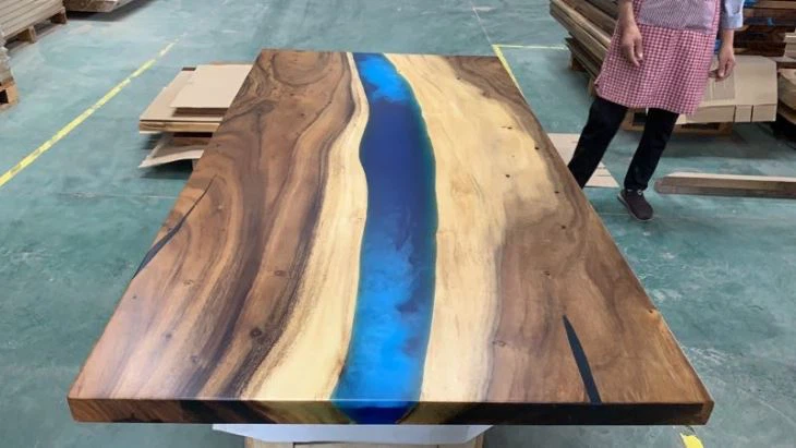 Solid Wood Desk Top Factory