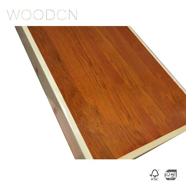 White Oak Edge Glued Style Office Desk Top Factory